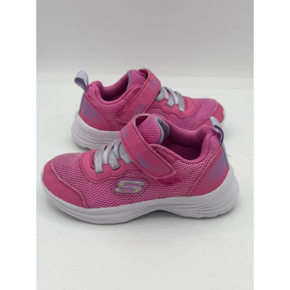 Skechers Toddler Dreamy Dancer Pink Turquoise Athletic Sneakers Girls Size 8